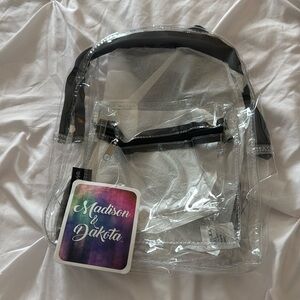 Brand New Stadium Clear Mini Backpack!